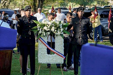 Acto Conmemorativo del Trigésimo Cuarto, Aniversario de la Invasión a Panamá