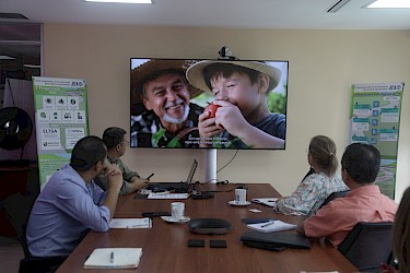 Instituto de Seguro Agropecuario analiza plan piloto para la producción de arroz.