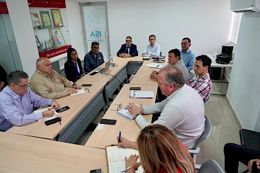 ISA da seguimiento a proyecto que busca fortalecer la producción de arroz en Panamá.