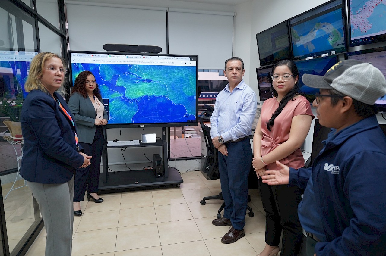 ISA se reúne con el Instituto de Meteorología e Hidrología de Panamá (IMHPA).