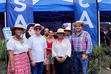 ISA participa en el tradicional festival del Sombrero Pintado.