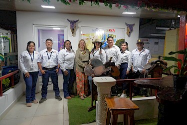 ISA participa en la inauguración de la XXVII Feria de Santa Fe en Darién.