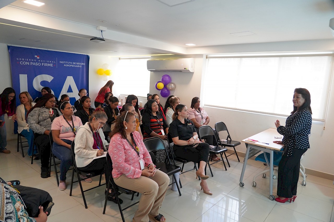 ISA realiza charla en conmemoración del Día Internacional de la Mujer.