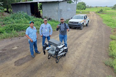 Empresa de fumigación agrícola asegura un dron en el ISA-Tonosí.