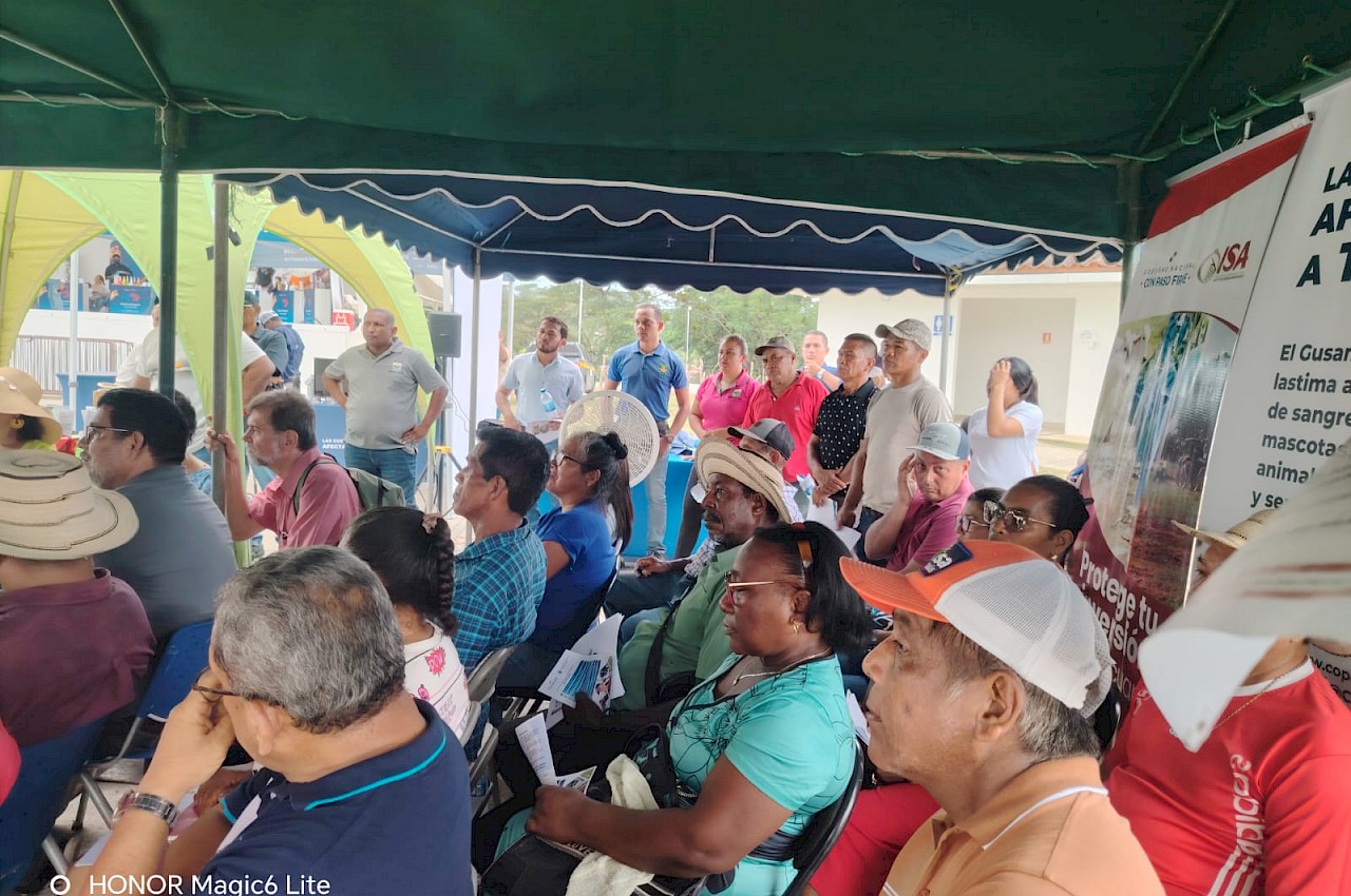 ISA promueve a productores de Colón beneficios de asegurar sus inversiones