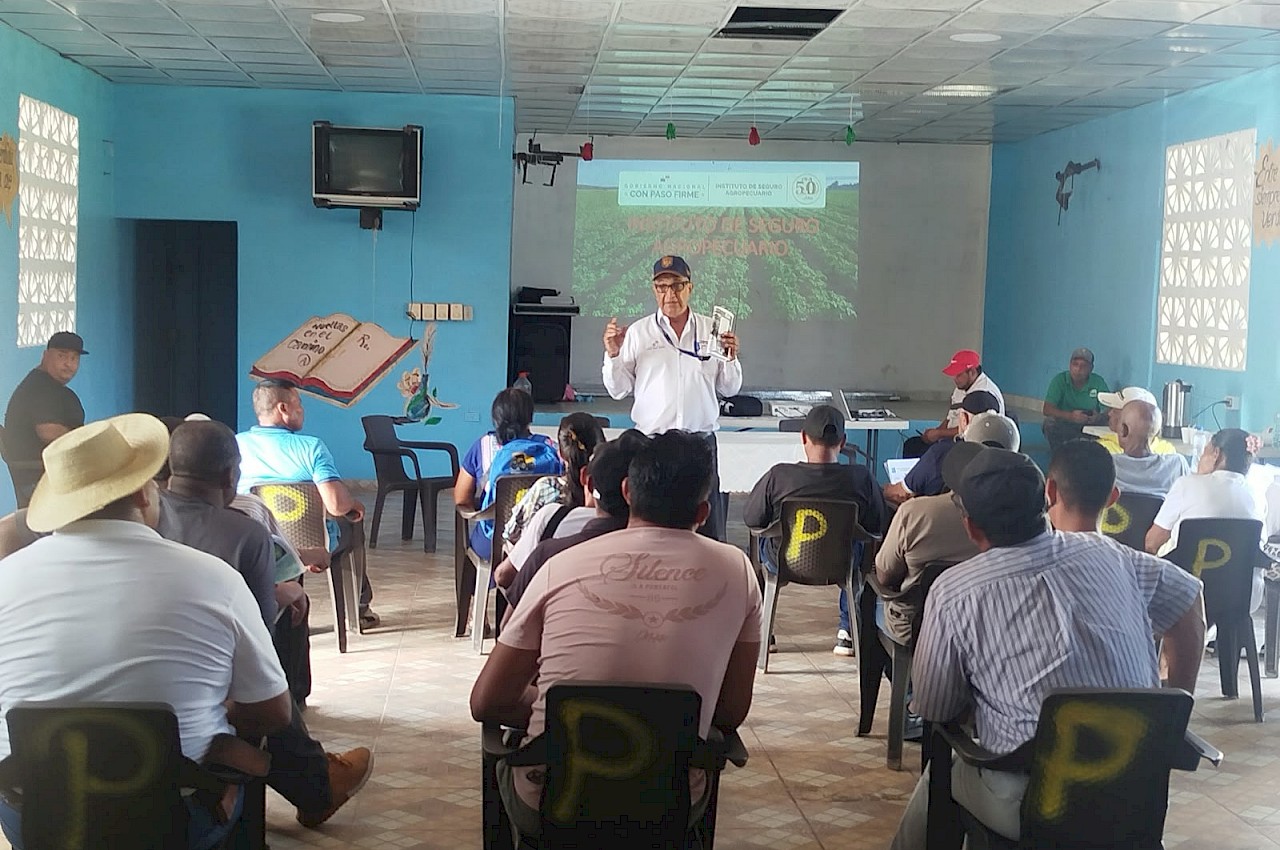ISA promueve el seguro agropecuario entre productores de café de Colón